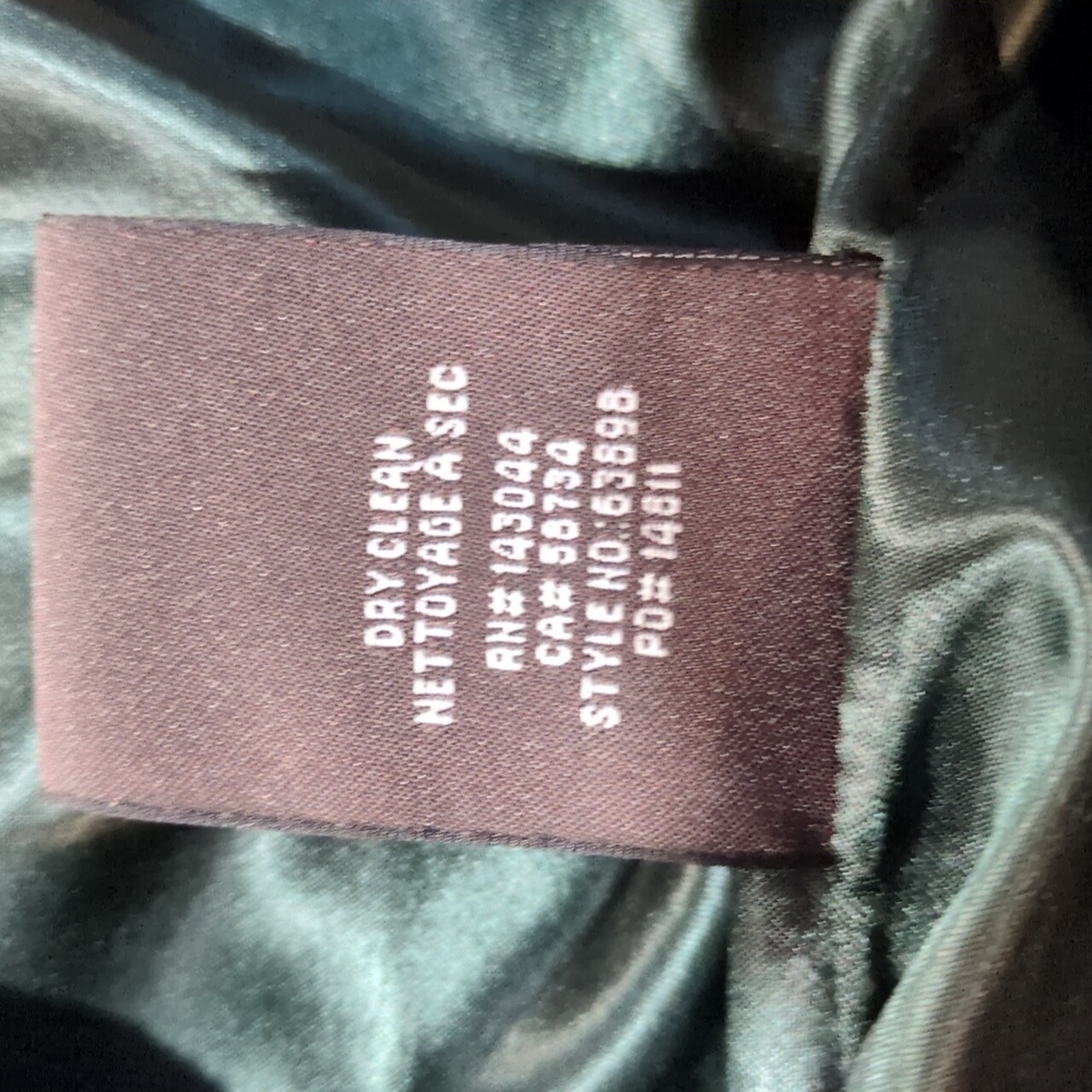 Badgley Mischka Women's Green Coat - Picture 9 of 10